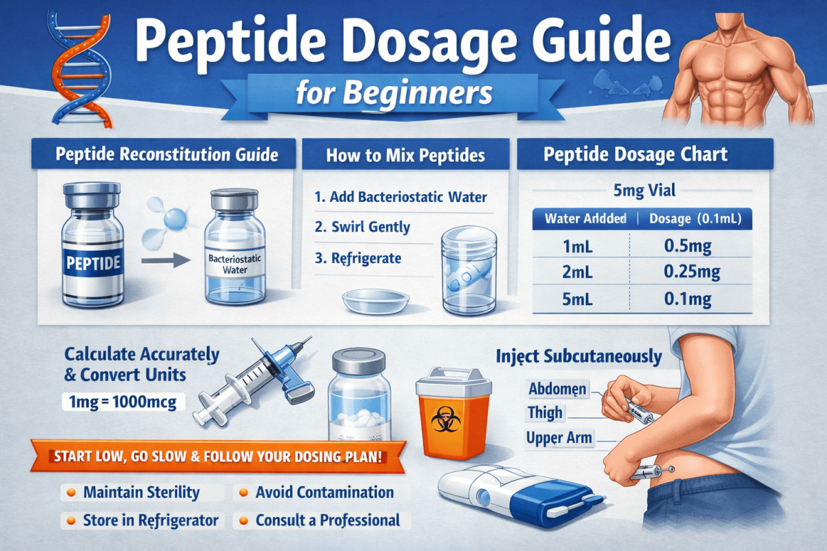 Peptide Dosage for Beginners